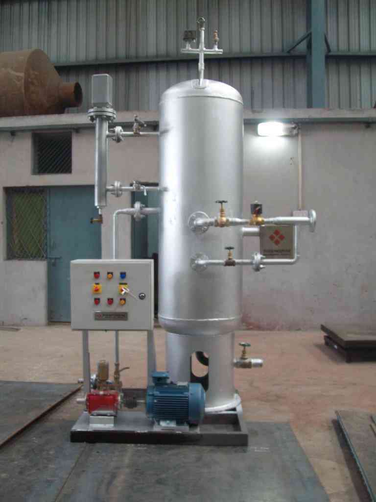 Pressurised Condensate Recovery Module Pressurised Condensate Recovery Module