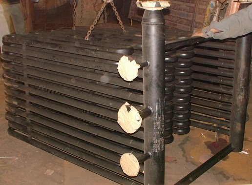 Boiler Economiser ( economizer ) Coil used in Boilers