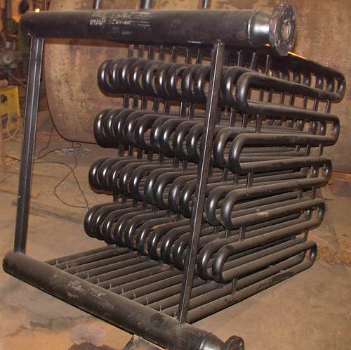 Steam Superheater in boiler