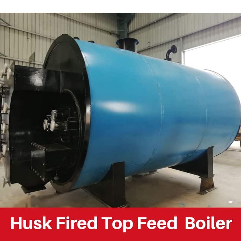 Husk Fired Top Feed Boiler