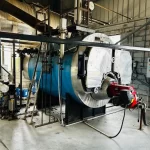 Savemax oil boiler in a food production unit