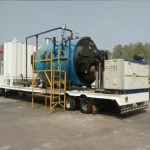 Savemax oil fired boiler used in hotel for laundry and heating