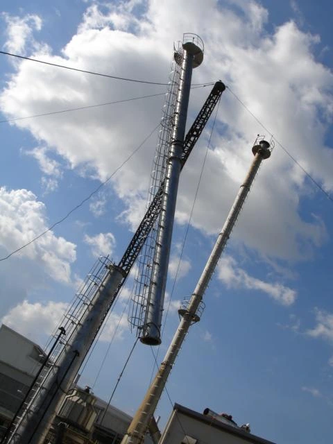 Chimney of Thermodyne boiler system