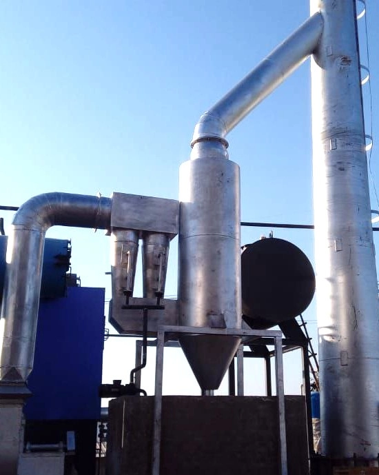 Scrubber component in Thermodyne boiler system