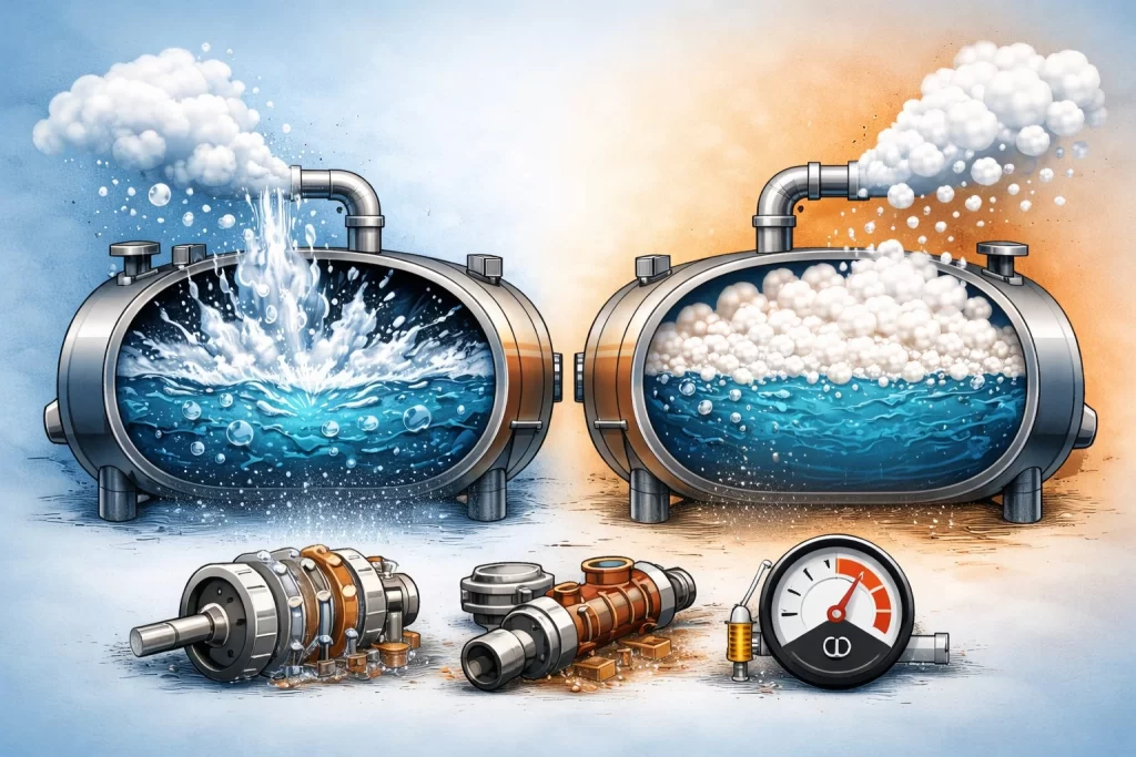 Priming and Foaming in Steam Boiler – Causes, Effects and Industrial Impact