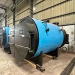 Waste heat recovery boiler system installed in an industrial plant
