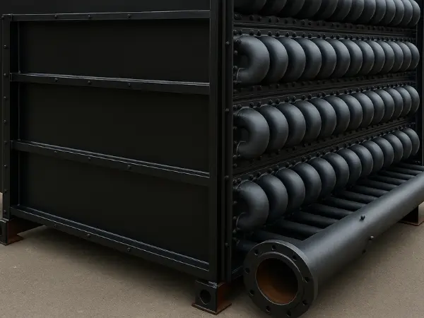 High-efficiency pressurised economiser installed for industrial steam boiler heat recovery