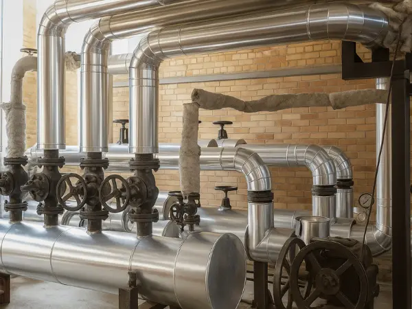 Industrial Pressure Reducing System (PRS) for Steam and Gas Flow Control