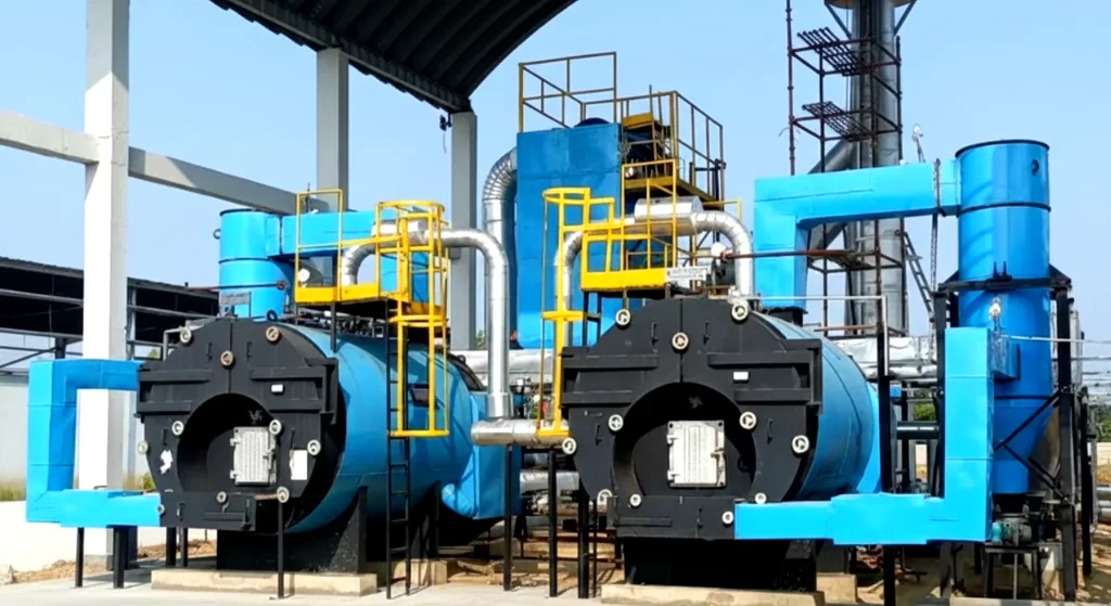 Industrial Hot Water Generator for Bio CNG Plant