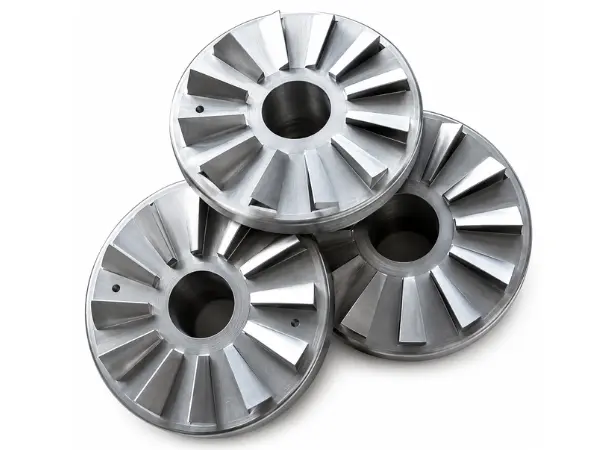 Diffuser Plate installed in an industrial boiler burner system to distribute air evenly and improve combustion efficiency.