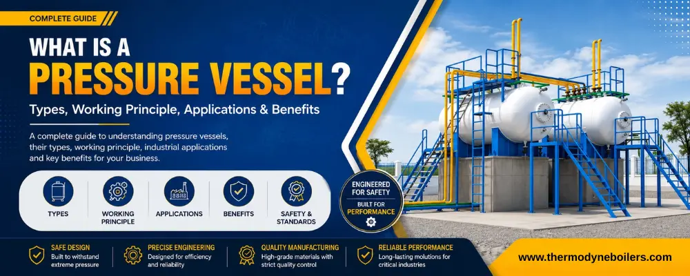 Industrial Pressure Vessel – Types, Working Principle, Applications & Design Guide
