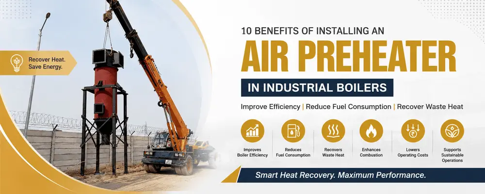 Industrial Air Preheater (APH) for Boiler Efficiency and Waste Heat Recovery